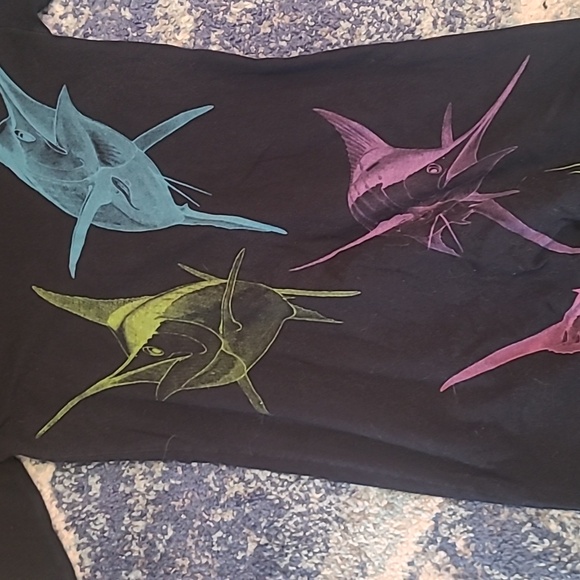 Guy Harvey Swoop Neck Tee Dress - Picture 5 of 6